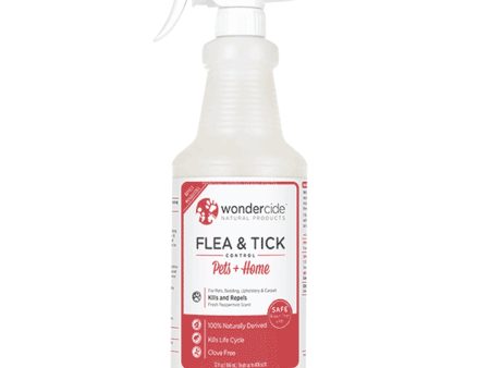 Wondercide Flea Tick And Mosquito Control Spray 32 oz.-Peppermint Online now