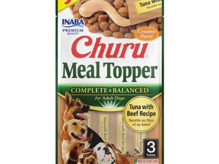 Inaba Churu Meal Topper D 5.07oz. 6 Tuna Beef Sale