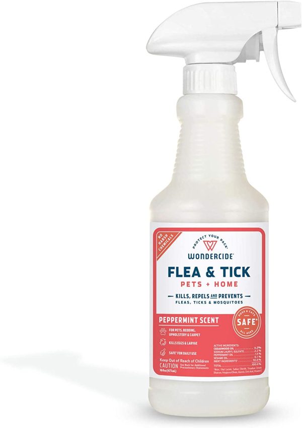 Wondercide Flea Tick And Mosquito Control Spray 16 oz.-Peppermint Cheap