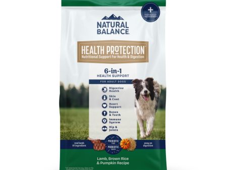 Natural Balance Pet Foods Health Protection Dry Dog Food Lamb, Rice  Pumpkin, 1ea 24 lb Online Hot Sale