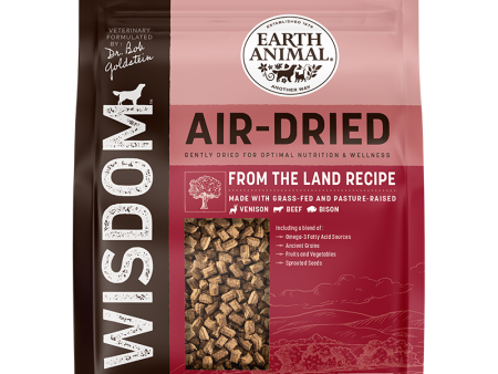 Earth Animal Dog Wisdom Air-Dried From the Land 2Lb Supply