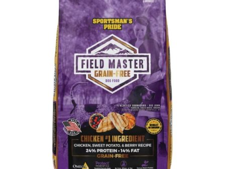 Field Master Grain Free Dog Food Chicken Sweet Potato Berry 30 Lb Cheap