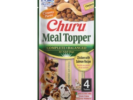 Inaba Churu Meal Topper D 2oz. 6 Chicken Salmon For Sale