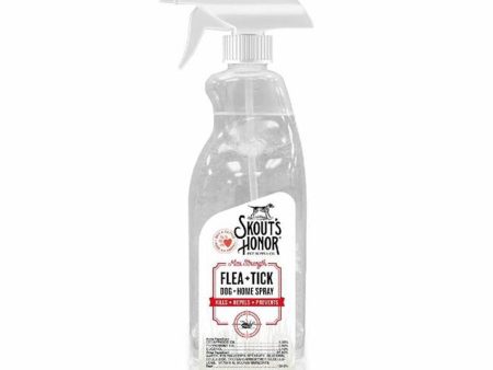 Skouts Honor Dog Flea and Tick Home Spray 28Oz Fashion