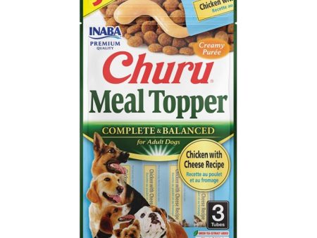 Inaba Churu Meal Topper D 5.07oz. 6 Chicken Cheese Online Hot Sale