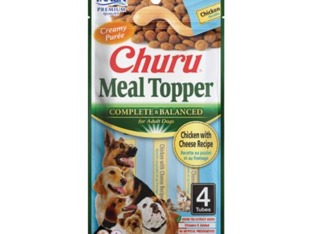 Inaba Churu Meal Topper D 2oz. 6 Chicken Cheese For Sale