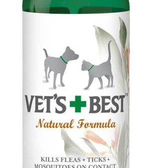 Vet s Best Natural Flea and Tick Spray 1ea 8 fl oz on Sale