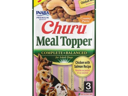 Inaba Churu Meal Topper D 5.07oz. 6 Chicken Slmn Online Sale