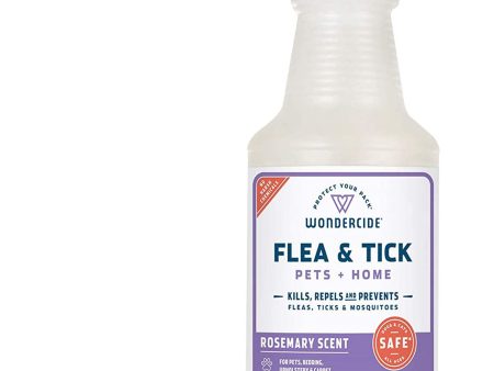 Wondercide Flea Tick And Mosquito Control Spray 32 oz.-Rosemary For Sale