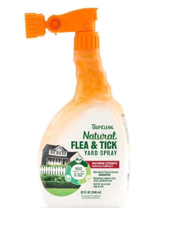 TropiClean Natural Flea & Tick Yard Spray 1ea 32 fl oz on Sale