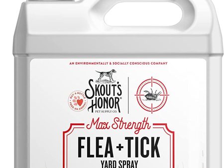 Skouts Honor Dog Flea and Tick Yard Spray 32Oz Online Hot Sale