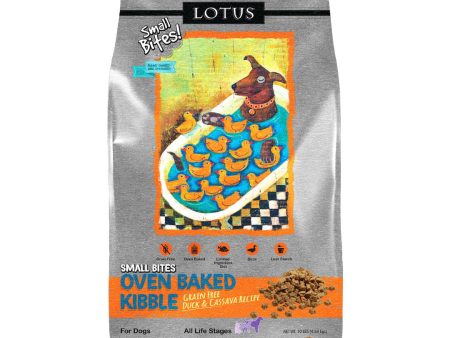 Lotus Dog Adult Small Bite Duck 10Lb Cheap