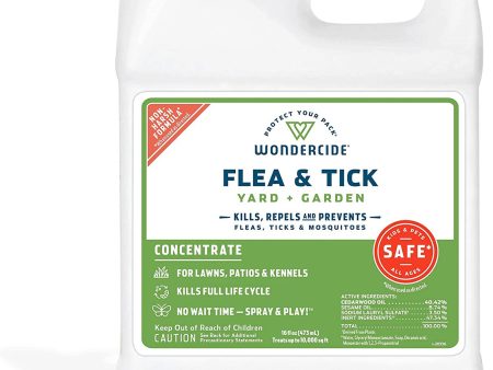 Wondercide Flea Tick And Mosquito Control Concentrate Yard-Garden 16 oz. Online now