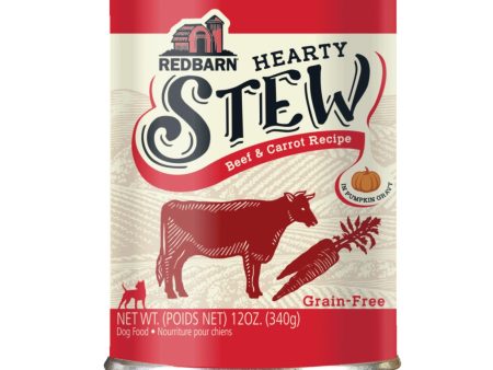 Redbarn Pet Products Hearty Stew All Life Stages Canned Dog Food Beef & Carrot, 12oz. (Case of 12) Hot on Sale