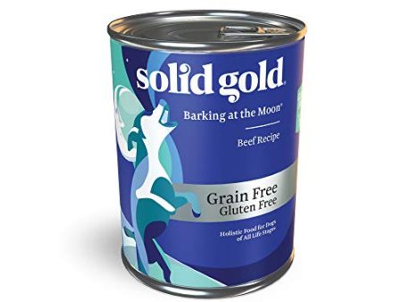 Solid Gold  Barking At Moon Beef Loaf Grain Free  13.2oz. (Case Of 6) Fashion