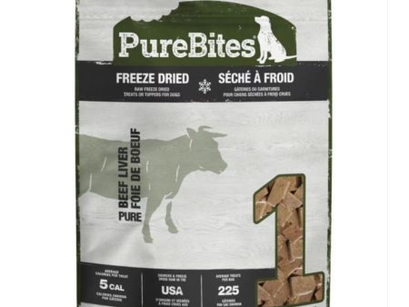 Purebites Freeze Dried Dog Treats Beef Liver 8.8oz. Online now