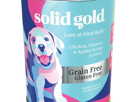 Solid Gold  Puppy Love At First Bark Chicken Grain Free 13.2oz.(Case Of 6) For Cheap