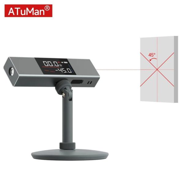 Xiaomi ATuMan LI1 Laser Angle Projector Casting Instrument Angle Meter Measure Tools on Sale