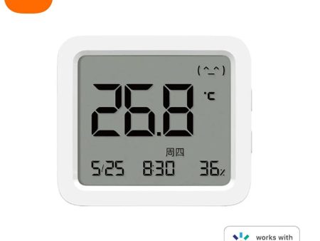 Xiaomi Mijia Smart bluetooth Thermometer 3 Mesh with LCD Display Wireless Electric Digital Hygrometer Temperature and Humidity 3 for Mi Home on Sale