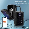 OS109 Tuya Bluetooth Smart Key Security Box Fingerprint APP Password IC Card Unlock Wall-mounted Portable Electronics Lock Boxes Work with TT Lock For Discount