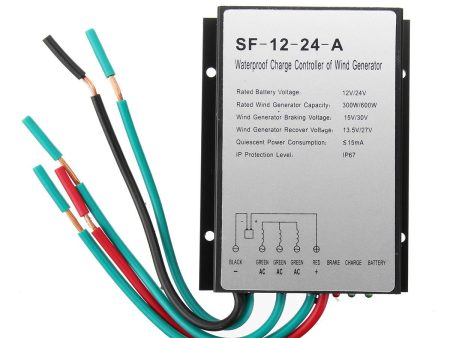 12V 24V Wind Generator Charge Controller 300W 600W Waterproof Wind And Light Hybrid Controller Discount