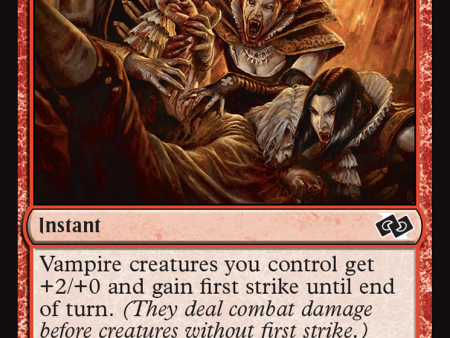 Vampiric Fury [Foundations Jumpstart] Supply