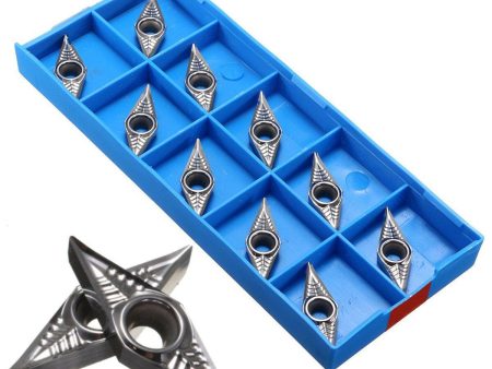 10PCS VCGT160404-AK Blades Insert Lathe Tool for Carbide CNC Inserts for Copper and Aluminum Enhance Your Craftsmanship For Discount