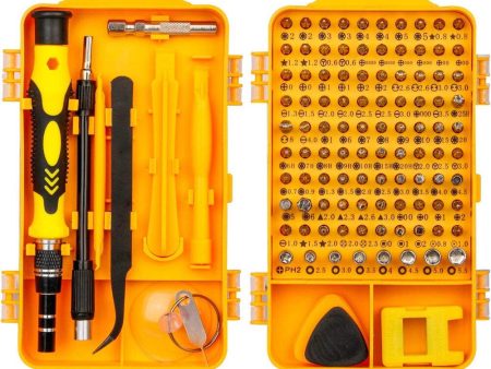 115 in 1 Professional Screwdriver Set Precision Screwdriver Set Multi-function Magnetic Repair Computer Tool Kit Compatible with Cell Phone Hot on Sale