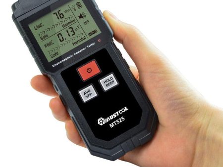 MUSTOOL MT525 Electromagnetic Radiation Tester Electric Field & Magnetic Field on Sale