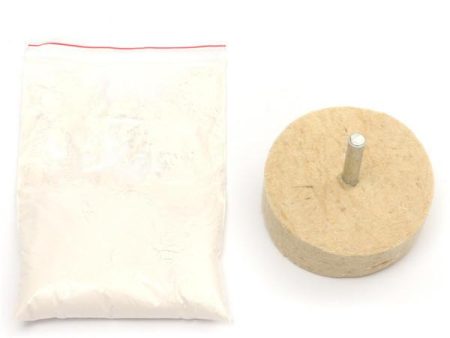 Felt Polishing Wheel with Cerium Oxide Powder Glass Polishing Kit Online now