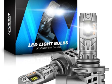 NOVSIGHT A500-N63 2PCS 6500K Car LED Headlight Bulbs Headlamp For Sale