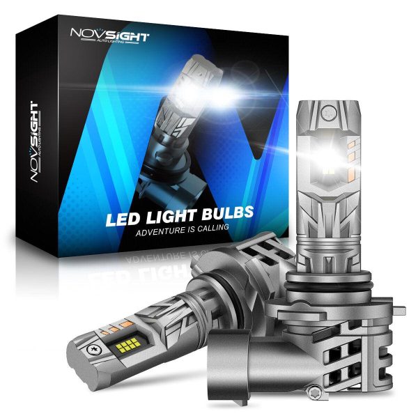 NOVSIGHT A500-N63 2PCS 6500K Car LED Headlight Bulbs Headlamp For Sale