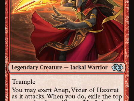 Anep, Vizier of Hazoret (Anime) [Foundations Jumpstart] Online Sale