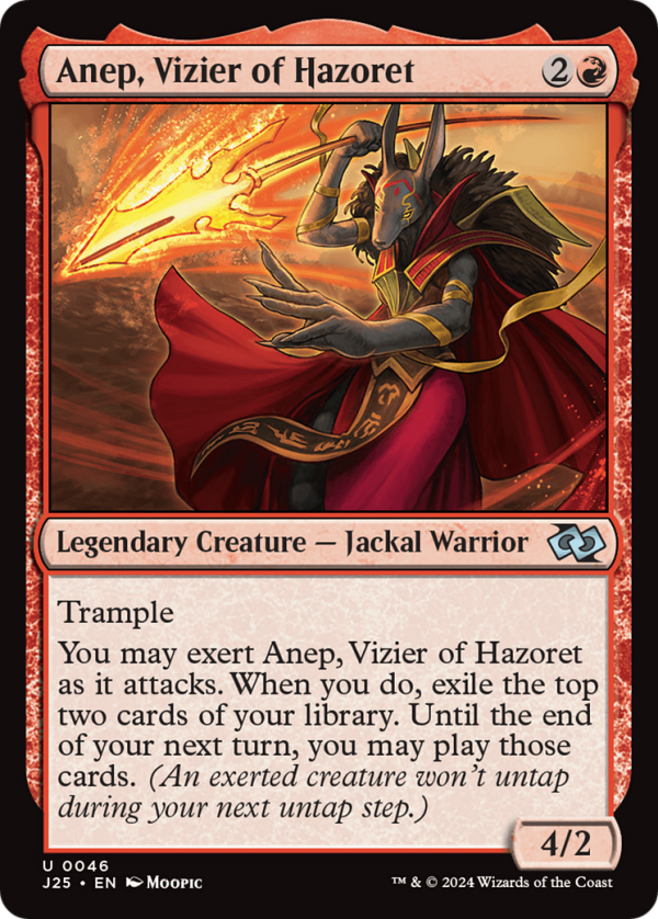 Anep, Vizier of Hazoret (Anime) [Foundations Jumpstart] Online Sale