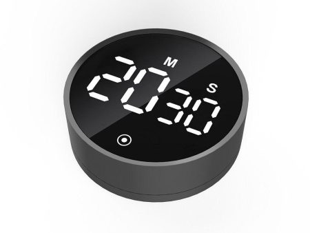 Digital Countdown Timer LED Display Screen with Backlight Rotary Cooking Time Setting Device Support Energy Saving Silent Mode Online now