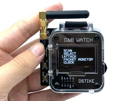 DSTIKE V4 WiFi Deauther & Bad USB Watch ESP8266 & Atmega32u4 Programmable Development Board Attack Control Test Tool LOT D Online Sale