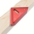 Aluminum Alloy 45 Degree Miter Square Edge Ruler Precision Woodworking Tool for Accurate Miter Saw Cutting and Marking on Sale