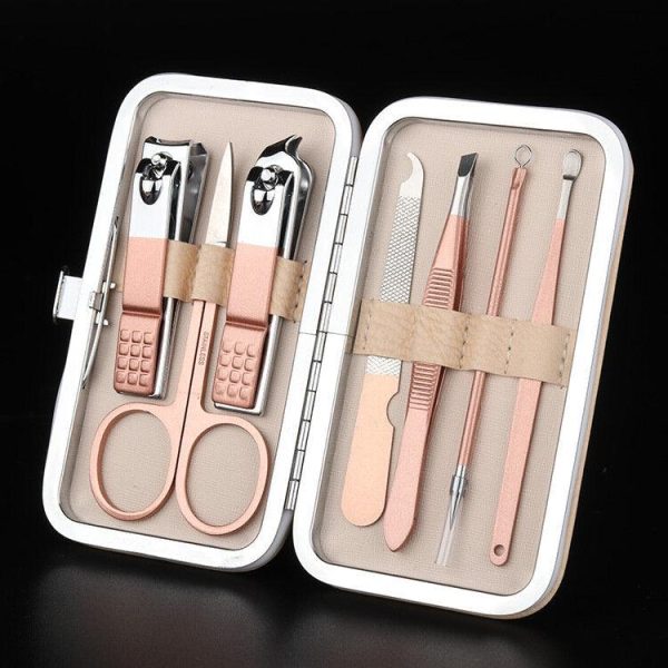 18-Piece Manicure Pedicure Set Pedicure Fingernails Toenails Clipper Kit Nail Scissors Online