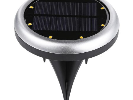 2X 8 LED Solar Power Buried Light Underground Lamp IP66 Waterproof Outdoor Path Way Garden Decking Lamp Supply