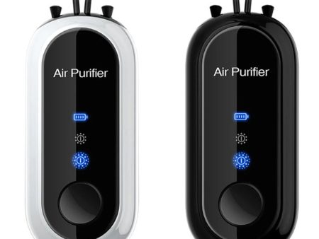 Portable Wearable Negative Ion Air Purifier Neck Purifier 1.2 Billion Negative Ion Purifier Necklace Online Hot Sale