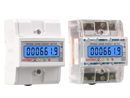 SINOTIMER DTS6619 New Model 100A LCD Digital Display with Backlight Power Meter Online Hot Sale