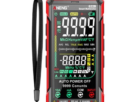 ANENG 622B Digital Smart Multimeter 10A Tester Meter Auto Range True RMS DC AC Discount