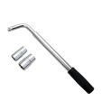 Automobile Tire Wrenches Chrome-plated Telescopic Wrenches L-shaped Chrome Vanadium Steel Socket Wrenches Hot on Sale