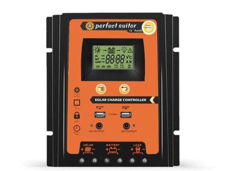 12V 24V Efficient PWM Solar Controller 30A 50A 70A for Off-Grid Systems Durable ABS and Aluminium Alloy Construction For Cheap