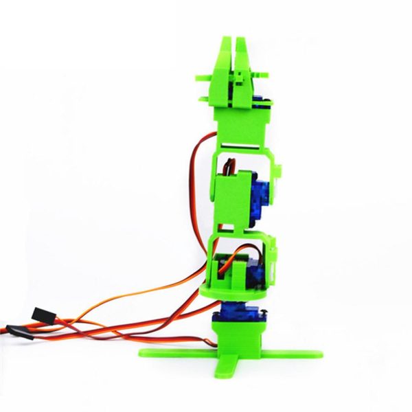 Small Hammer 3D Print DIY 4DOF RC Robot Arm Kit With SG90 Servos Hot on Sale