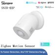 SONOFF SNZB-03P Zigbee3.0 Motion Sensor 5-Seconds Faster Detection Smart Home Security Human Body Detection Smart Scene via eWeLink Work with Alexa Google Home For Sale