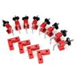 FONSON 4 Set Mini Woodworking Right Angle Positioning Clamp 90 Degree Precision Clamping Square Carpenter Square Sale