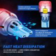 NOVSIGHT Pair 12V T15 LED Light Bulb 3020SMD Turn Signal Bulb Hot on Sale