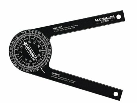 Miter Saw Protractor Aluminum Alloy Featuring Digital Angle Finder Edge Meter Gauge Woodworking Measurement Tool Supply