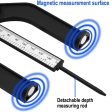 Digital Depth Gauge LCD Height Gauges Calipers With Magnetic Feet For Router Tables Woodworking Measuring Tools Online